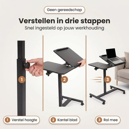 Cheqo Laptoptafel - Bezwaarkiller