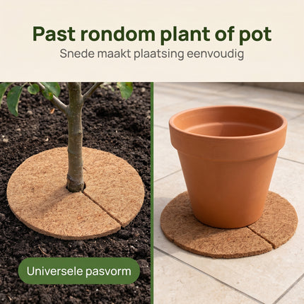 Cheqo® Kokos Plantbescherming Set van 3 - Bezwaarkiller