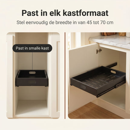 Cheqo® Schuiflade Keukenkast - Bezwaarkiller