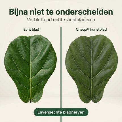 Cheqo® Kunstplant Ficus Lyrata - Bezwaarkiller