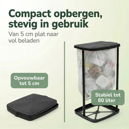 Cheqo® Vuilniszakhouder Opvouwbaar - Bezwaarkiller