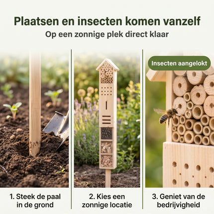 Cheqo® Insectenhotel XXL - Bezwaarkiller