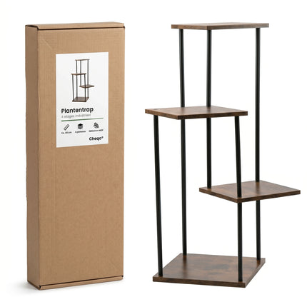 Cheqo® Plantentrap 4 etages industrieel - Verpakking