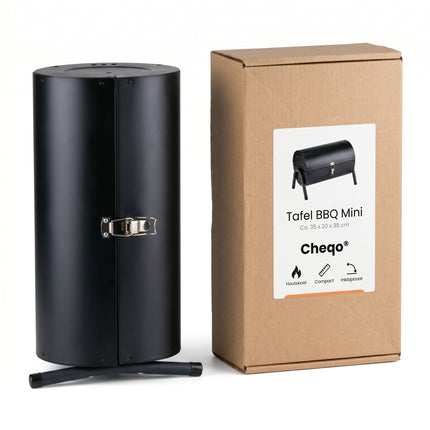 Cheqo® Houtskool BBQ - Tafelbarbecue Mini - Verpakking