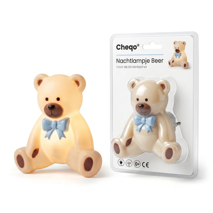 Cheqo® Nachtlampje Kinderen voor Kinderkamer en Babykamer - Verpakking