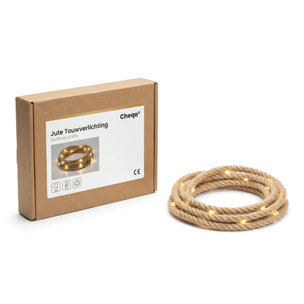 infographic-7: Jute touw met ledverlichting 1 50 meter