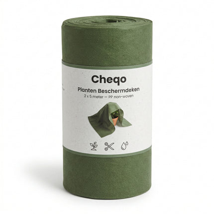 Cheqo Planten Beschermdeken Vliesdoek 2x5m - Verpakking