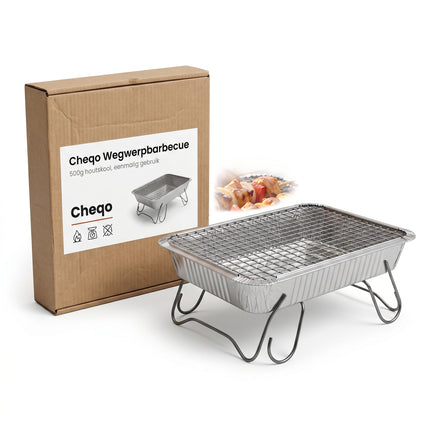 Cheqo® Wegwerpbarbecue - Verpakking