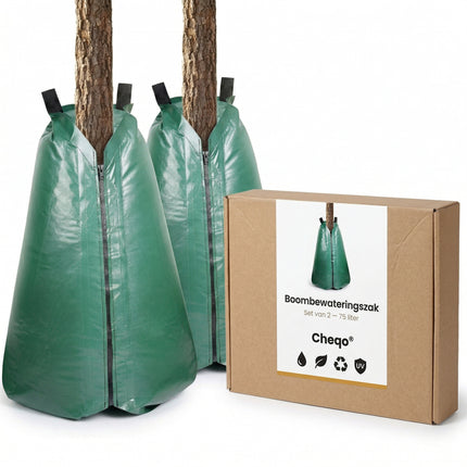 Cheqo® Boombewateringszak Set van 2 - Verpakking