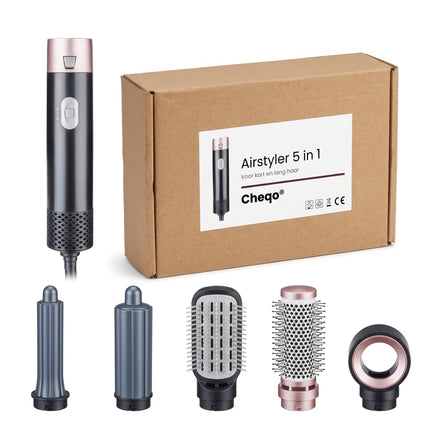 infographic-7: 5 in 1 airstyler rose gold