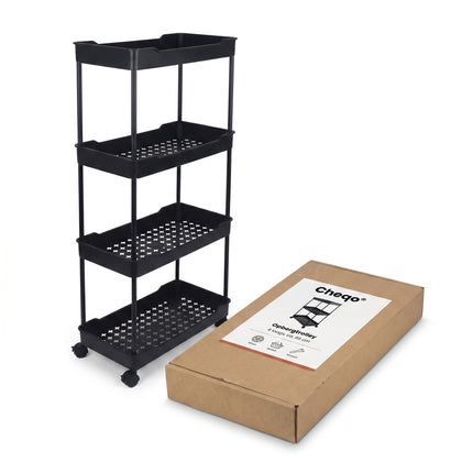 Cheqo Opbergtrolley 4-Laags - Verpakking