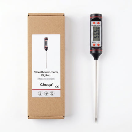 Cheqo Vleesthermometer Digitaal - Verpakking