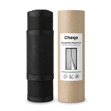 Cheqo® Deurgordijn Vliegengordijn Magnetisch - Verpakking