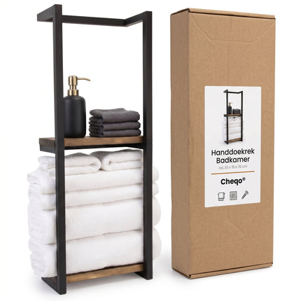 Cheqo® Handdoekrek Badkamer - Verpakking