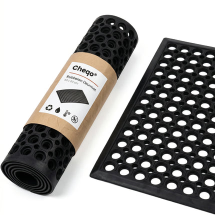 Cheqo® Rubberen Deurmat Buiten - Verpakking