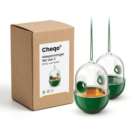 Cheqo® Wespenvanger Set van 2 - Verpakking