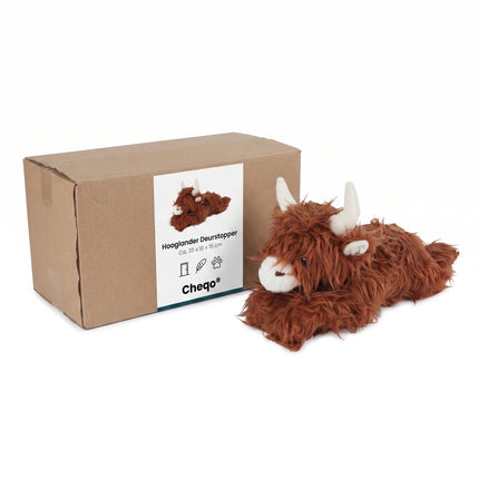 infographic-7: Overige merken deurstopper pluche schotse hooglander 35x12x15 cm