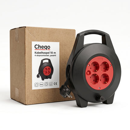 Cheqo Kabelhaspel 10m - Verpakking