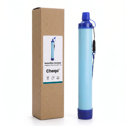 Cheqo Waterfilter Survival Outdoor - Verpakking