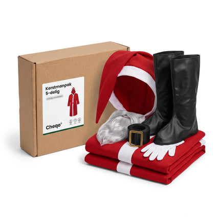 infographic-7: Kerstmanpak luxe uitvoering one size