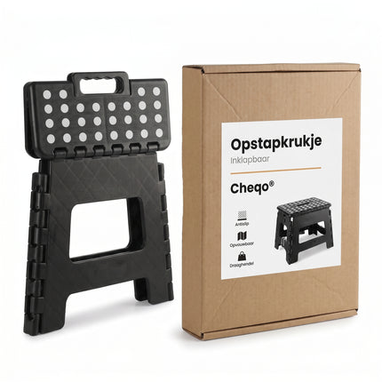 Cheqo® Opstapkrukje Inklapbaar - Verpakking