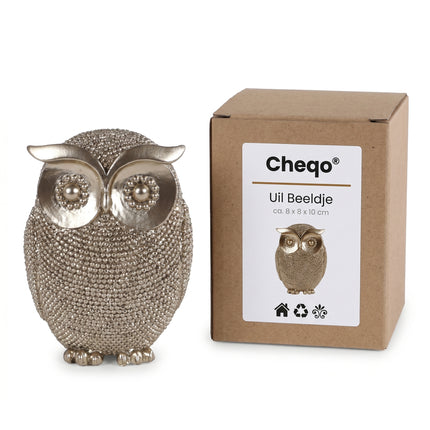 Cheqo® Uil Beeldje - Verpakking