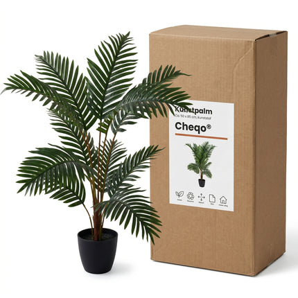 Cheqo® Kunstplant Palm - Verpakking