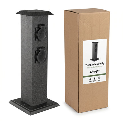 Cheqo® Tuinpaal 4-voudig - Verpakking