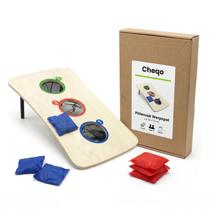 Cheqo® Pittenzak Werpen - Verpakking