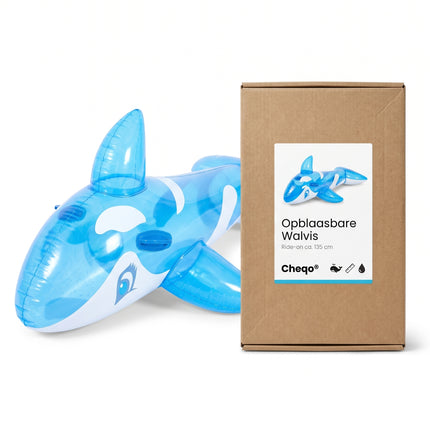 Cheqo Opblaasbare Walvis Ride-On - Verpakking