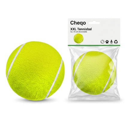 Cheqo XXL Tennisbal - Verpakking