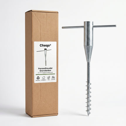 Cheqo® Parasolhouder Grondanker - Verpakking