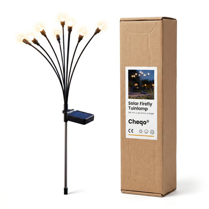Cheqo Solar Tuinverlichting Set van 2 Firefly - Verpakking