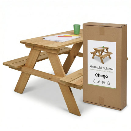 Cheqo Kinderpicknicktafel - Verpakking