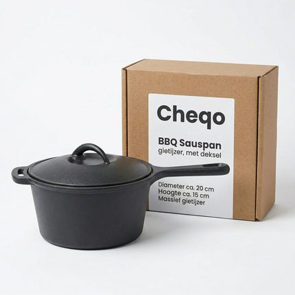 Cheqo BBQ Sauspan - Verpakking