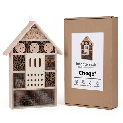 Cheqo® Insectenhotel - Verpakking