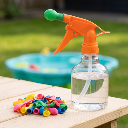 Cheqo® Waterballonnen Pomp Set van 50 - Waterballonnen - Waterballon Vuller - Waterbommen - Ballonpomp - Handpomp voor Ballonnen Vullen - Watergevecht - Buitenspeelgoed - Waterspeelgoed voor Kinderen - Zomer - Tuin - Kinderfeestje - Waterpret - Hero Lifestyle