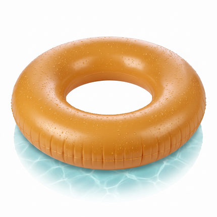 Cheqo® Zwemband Oranje - Zwemring - Opblaasbare Zwemband voor Volwassenen en Kinderen - Zwembad Speelgoed - Waterspeelgoed - Zwembad Accessoires - Opblaasband Groot - Drijfband - Float Tube voor Zwembad en Strand - Zwembenodigdheden Zomer - Hero Studio