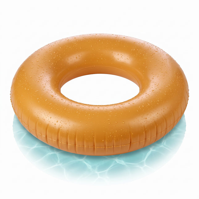 Cheqo® Zwemband Oranje - Zwemring - Opblaasbare Zwemband voor Volwassenen en Kinderen - Zwembad Speelgoed - Waterspeelgoed - Zwembad Accessoires - Opblaasband Groot - Drijfband - Float Tube voor Zwembad en Strand - Zwembenodigdheden Zomer - Hero Studio