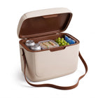 Cheqo® Koelbox - Draagbare Koelbox zonder Stroom - Passieve Koelbox met Verstelbare Draagriem - Koelbox voor Camping en Strand - Picknick Koelbox voor Auto en Boot - Koeltas voor Festival - Isolerende Koelbox met Deksel - Retro Koelbox - Hero Studio