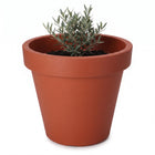 Cheqo® Bloempot Terracotta Rond Kunststof - Hero Studio