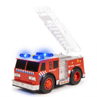 Cheqo® Brandweer Ladderwagen met Licht en Geluid - Brandweerwagen met Sirene en Zwaailichten - Speelgoedvoertuig met Beweegbare Ladder - 112 Speelgoed voor Jongens en Meisjes Vanaf 3 Jaar - Cadeau voor Sinterklaas en Kerst - Hero Studio
