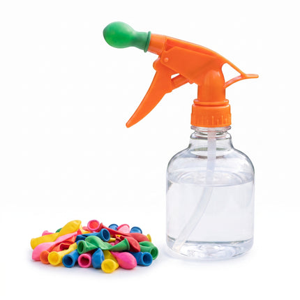 Cheqo® Waterballonnen Pomp Set van 50 - Waterballonnen - Waterballon Vuller - Waterbommen - Ballonpomp - Handpomp voor Ballonnen Vullen - Watergevecht - Buitenspeelgoed - Waterspeelgoed voor Kinderen - Zomer - Tuin - Kinderfeestje - Waterpret - Hero Studio