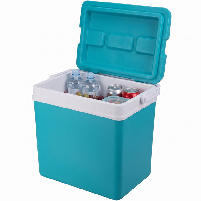 Cheqo® Koelbox passief 24L turquoise - Hero Studio