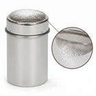 Cheqo® Poedersuikerstrooier - Cacaostrooier - Strooibus - Bloemsuiker Strooier - Poederstrooier met Zeef - Suikerstrooier - Kaneelstrooier - Kruidenstrooier - Bloemstrooier - Stofsuikerstrooier - Strooier voor Oliebollen en Cappuccino - Hero Studio (oude v0, afgekeurd: detailcirkel toont diepe zeef i.p.v. lage gaaskoepel)