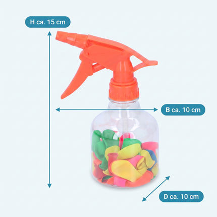 Cheqo® Waterballonnen Pomp Set van 50 - Waterballonnen - Waterballon Vuller - Waterbommen - Ballonpomp - Handpomp voor Ballonnen Vullen - Watergevecht - Buitenspeelgoed - Waterspeelgoed voor Kinderen - Zomer - Tuin - Kinderfeestje - Waterpret - Specs