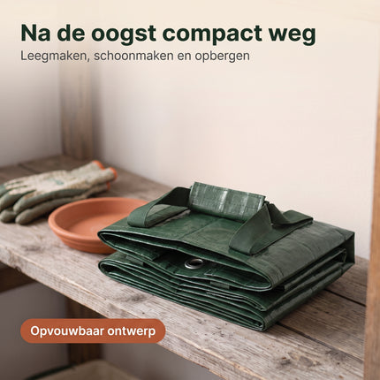 Cheqo® Kweekzakken Set van 3 - Plantenzakken - Aardbeienzak - Growbags - Groeizak - Plantzak - Hangende Plantenzak - Moestuinzak - voor Aardbeien - Tomaten - Kruiden en Groenten - voor Balkon en Terras - Verticaal Tuinieren - met Handvatten - Bezwaarkiller (fix v3)