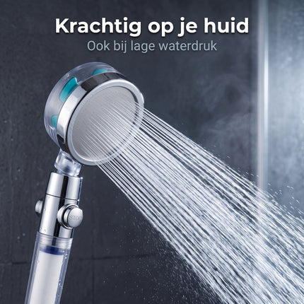 Cheqo® Waterbesparende Douchekop - Waterstraal