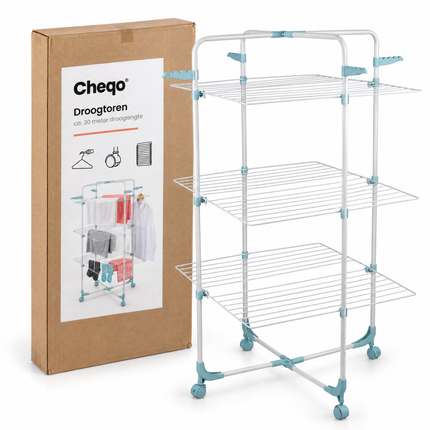 infographic opus55 verpakking - Cheqo® Droogtoren 30 Meter