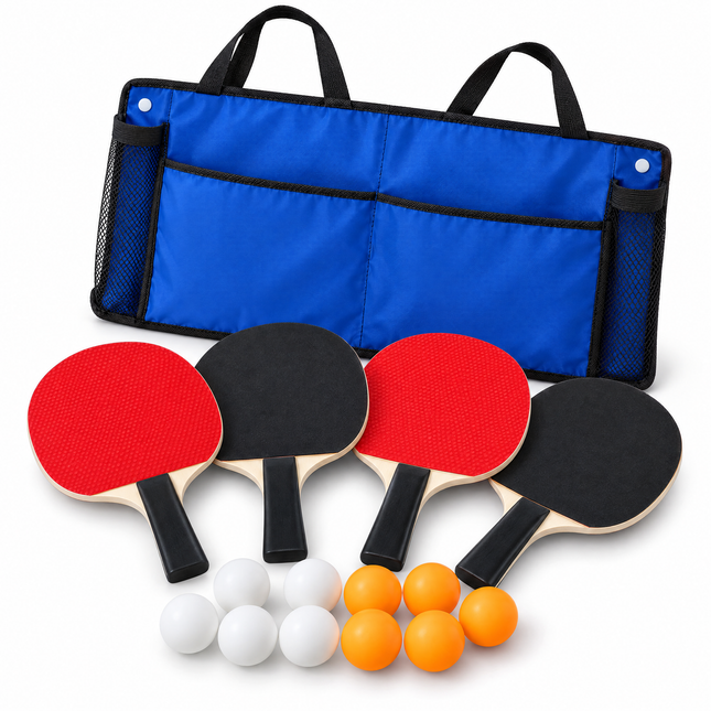 infographic opus55 hoofdafbeelding - Cheqo® Tafeltennisset 15-Delig